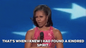 That'S When I Knew I Had Found A Kindred Spirit GIF by Obama