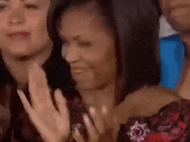 michelle obama clapping GIF by Obama