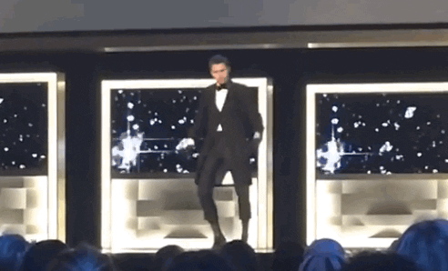 Ansel Elgort busts out some sick dance moves at the 2016 CDFA Awards