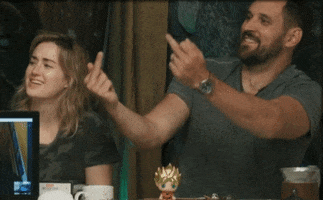 sign language middle finger GIF by Geek & Sundry