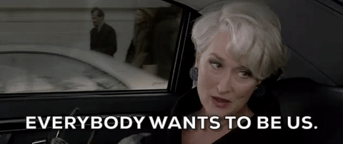 The Devil Wears Prada Everybody Wants To Be Us GIF