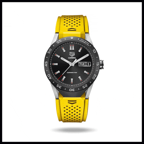 nicols tag heuer connected nicol's GIF