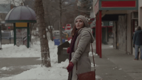 GIF congelata della cuoca di rachael leigh di Hallmark Channel