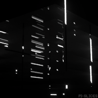 black and white reflection GIF by Pi-Slices