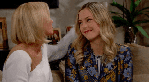 the bold and the beautiful mother daughter GIF by CBS