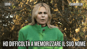 anna i don't know her GIF by Isola dei Famosi