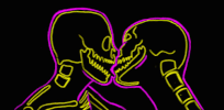 Brain Kiss GIF