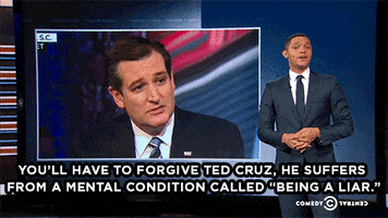 ted cruz liar GIF by The Daily Show with Trevor Noah