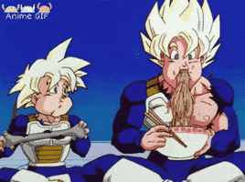 davaxc26 eating anime gif eas dragon balls GIF