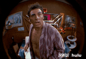 Cosmo Kramer Seinfeld GIF by HULU