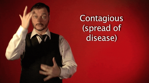 Sign Language Spread Of Disease GIF by Sign with Robert - Find & Share ...