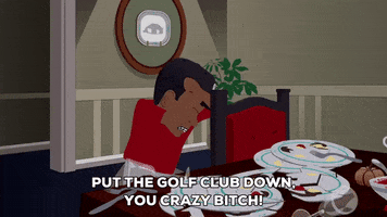 hungry tiger woods GIF by South Park 