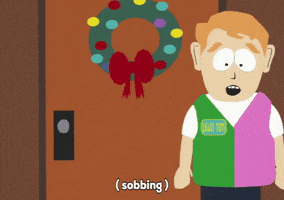 door crying GIF by South Park 