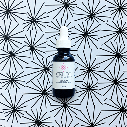CRUDE skincare mask black friday plant based GIF