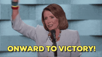 Keep Going Nancy Pelosi GIF by Election 2016