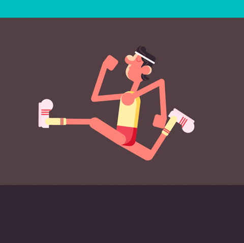 K_studio run runner correre corri GIF