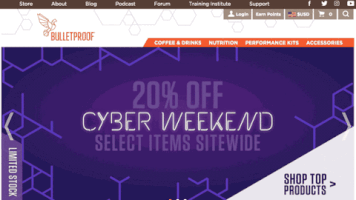 ilovebuttercoffee bulletproof com cyber weekend sale 2016 GIF