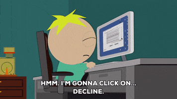 computer clicking GIF by South Park 