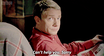 Giphy - cant help you sorry martin freeman GIF by BBC