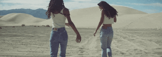 Fall Sisters GIF by Chloe x Halle