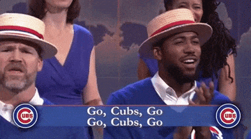 chicago cubs singing GIF by Saturday Night Live