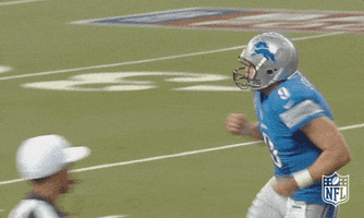 Excited Detroit Lions GIF by NFL