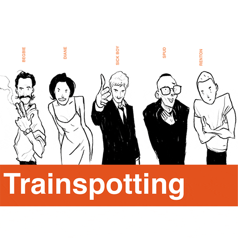 Trainspotting GIF by Upamanyu Bhattacharyya - Find & Share on GIPHY