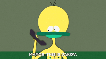 creature talking GIF by South Park 