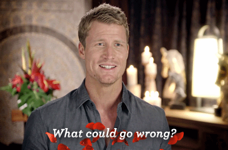 Richie What Could Go Wrong GIF by The Bachelor Australia