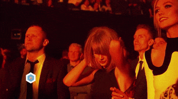 Happy Taylor Swift GIF by BRIT Awards