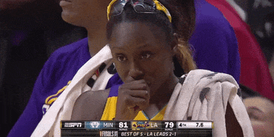 Scared Game 4 GIF by WNBA