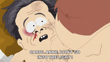 horror bleeding GIF by South Park 
