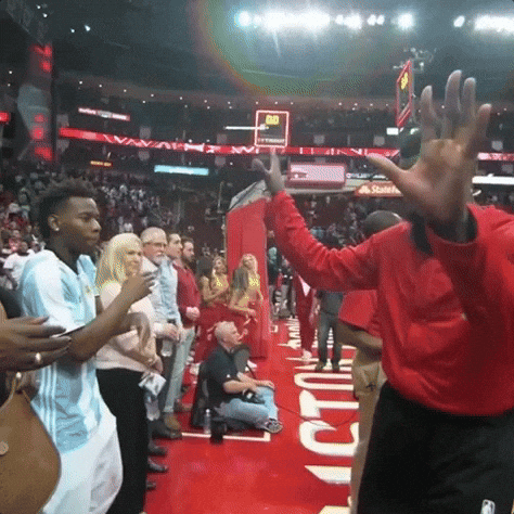 Houston Rockets Dancing GIF by NBA