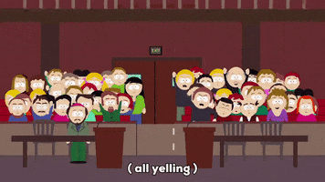 people yelling GIF by South Park 