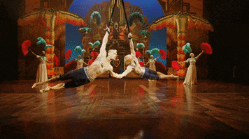 spin twist GIF by Paramour on Broadway