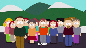 group of people excited crowd GIF by South Park 