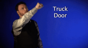 Sign Language Truck Door GIF by Sign with Robert