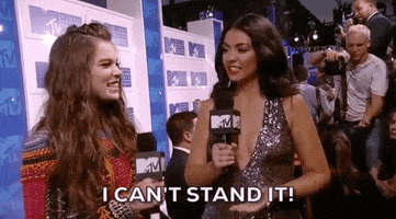 i cant stand it hailee steinfeld GIF by 2017 MTV Video Music Awards