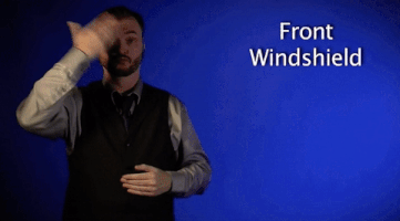 sign language front windshield GIF by Sign with Robert