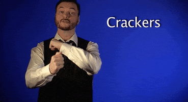 sign language crackers GIF by Sign with Robert