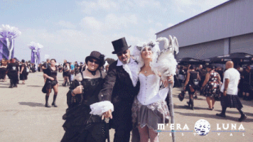 m'era luna fashion GIF by M'era Luna Festival