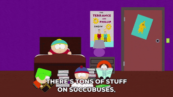 studying eric cartman GIF by South Park 