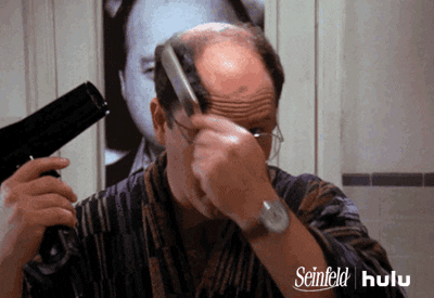 Combing George Costanza GIF by HULU - Find & Share on GIPHY