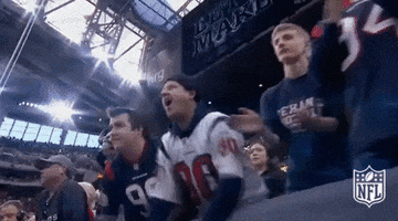 houston texans cheering GIF by NFL