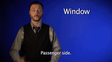 sign language window GIF by Sign with Robert