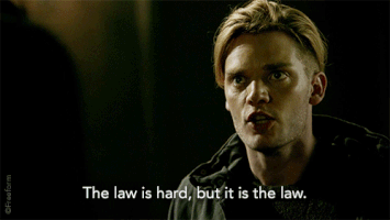 jace wayland law is hard GIF by Shadowhunters