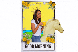 Good Morning Coffee GIF by Amber Stevens West