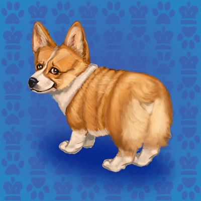 commerce lucky corgi slots simon's GIF