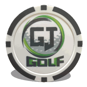 WalktoSuccess golf poker chip spinning golf marker Sticker