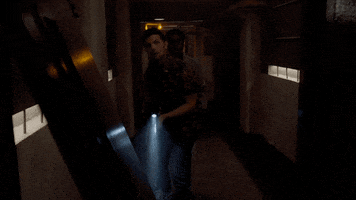 sneaking sci-fi GIF by Ghosted
